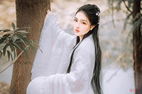 清丽素雅古风美人写真(9)