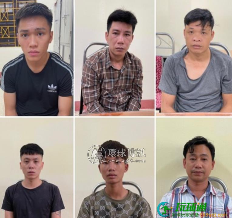 六人因组织中国人非法入境越南被捕 六人因组织中国人非法入境越南被捕